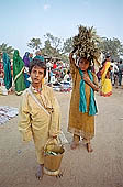Khajuraho village - the market 